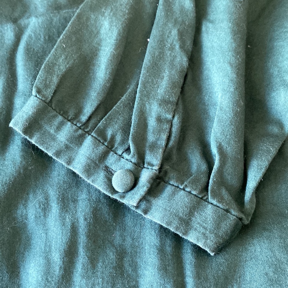 Talbots green blouse - Picture 4 of 6